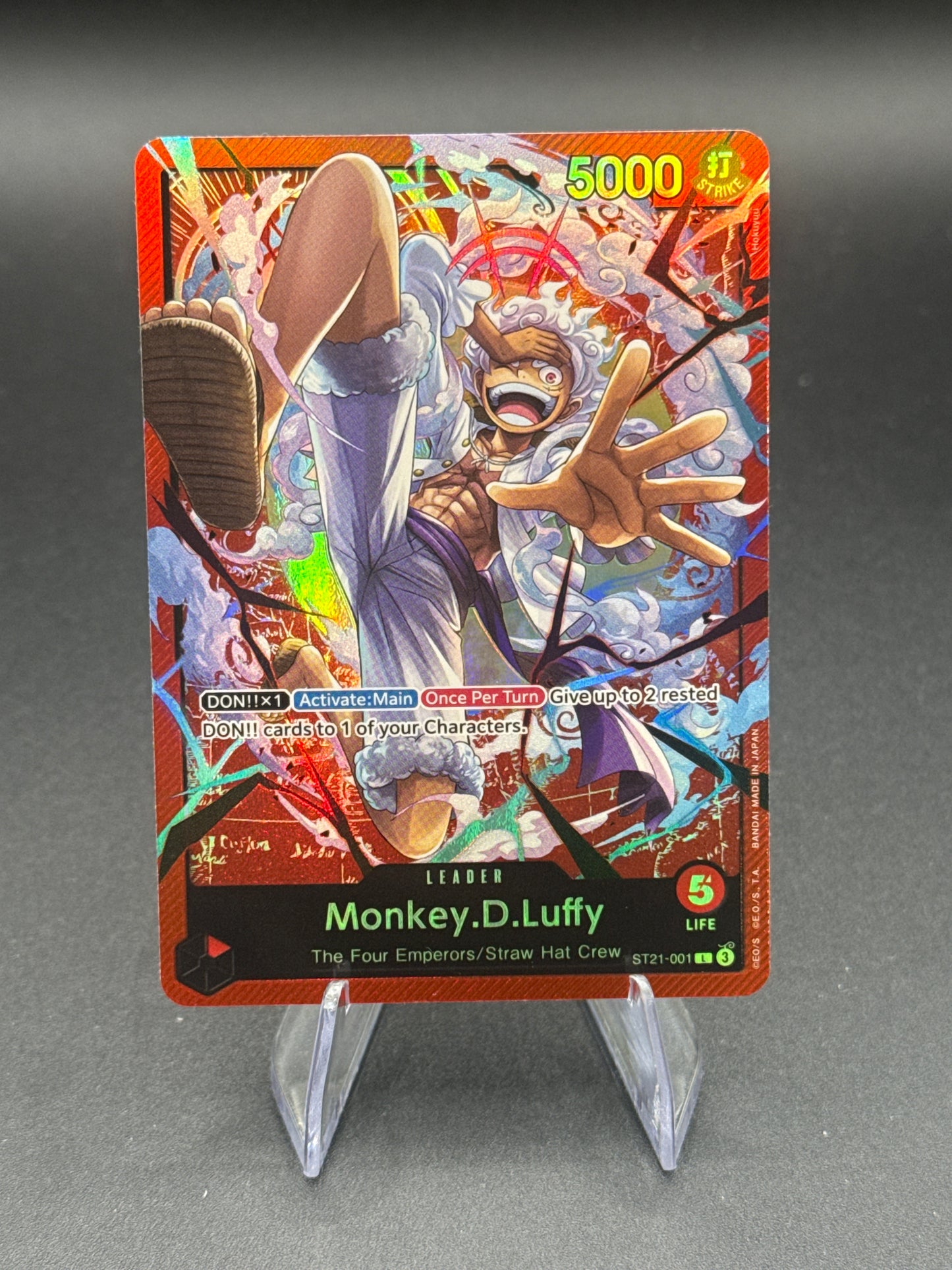 One Piece TCG: Monkey.D.Luffy - ST21-001 - Starter Deck EX: Gear 5