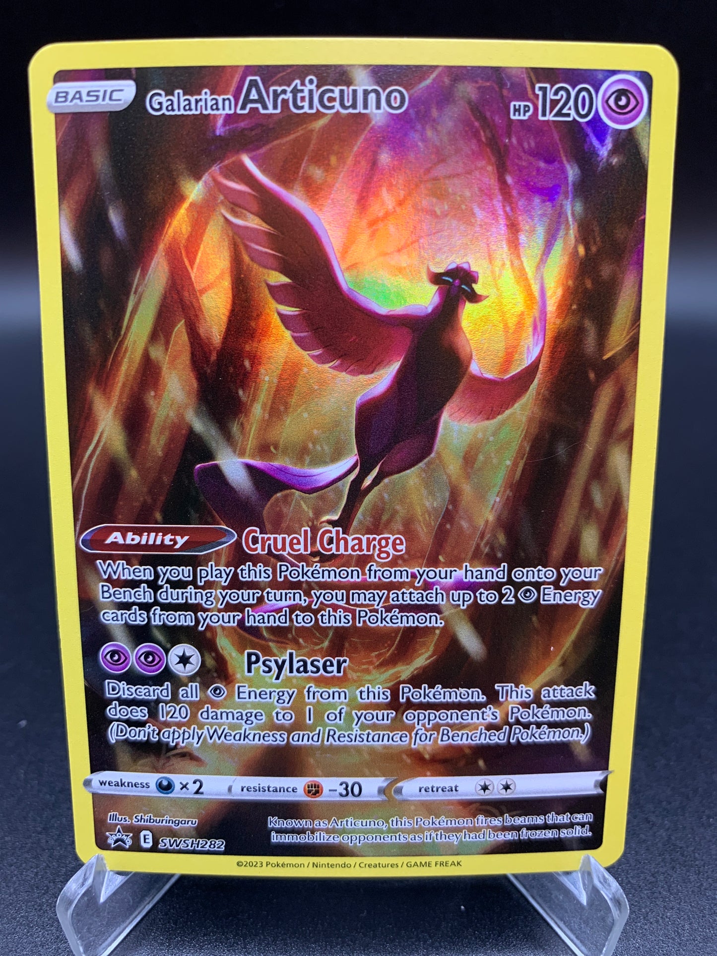 Pokémon TCG: Galarian Articuno SWSH282 SWSH: Sword & Shield Promos