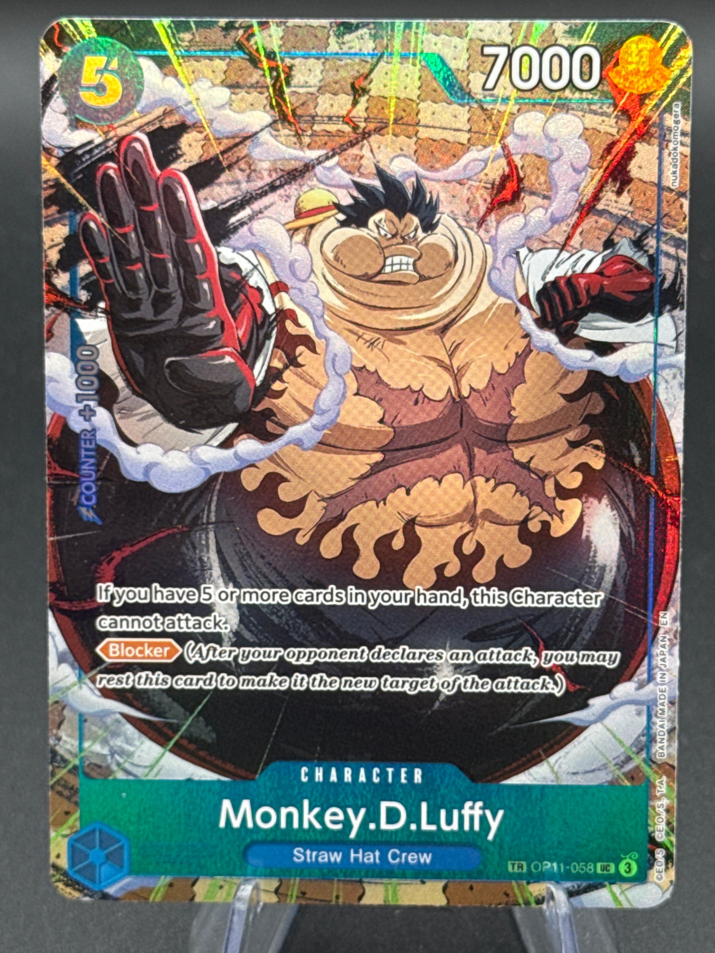 One Piece TCG: Monkey.D.Luffy (TR) - OP11-058 - Carrying On His Will (OP13)