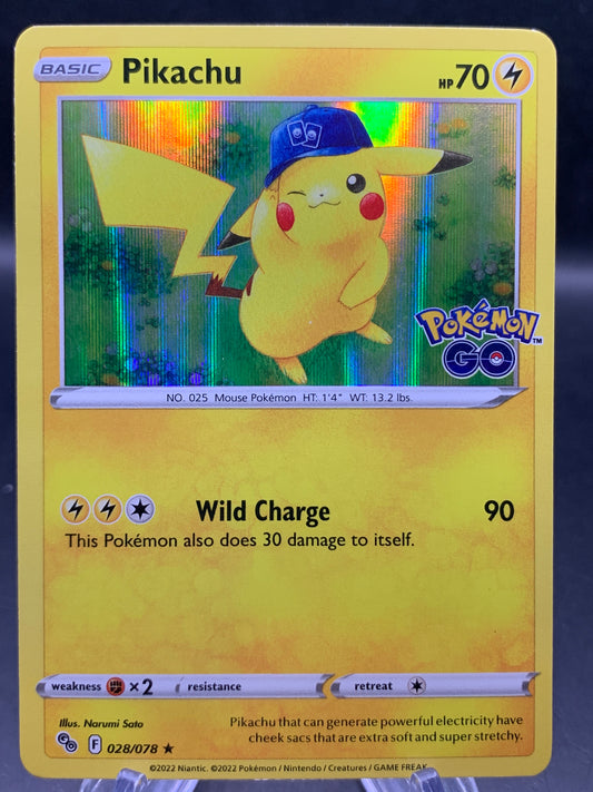 Pokémon TCG: 2022 Pikachu - 028/078 - Pokémon Go