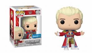Auto Funko PoP! TV: WWE - W - Cody Rhodes "The American nightmare" - 123 - Only At Walmart