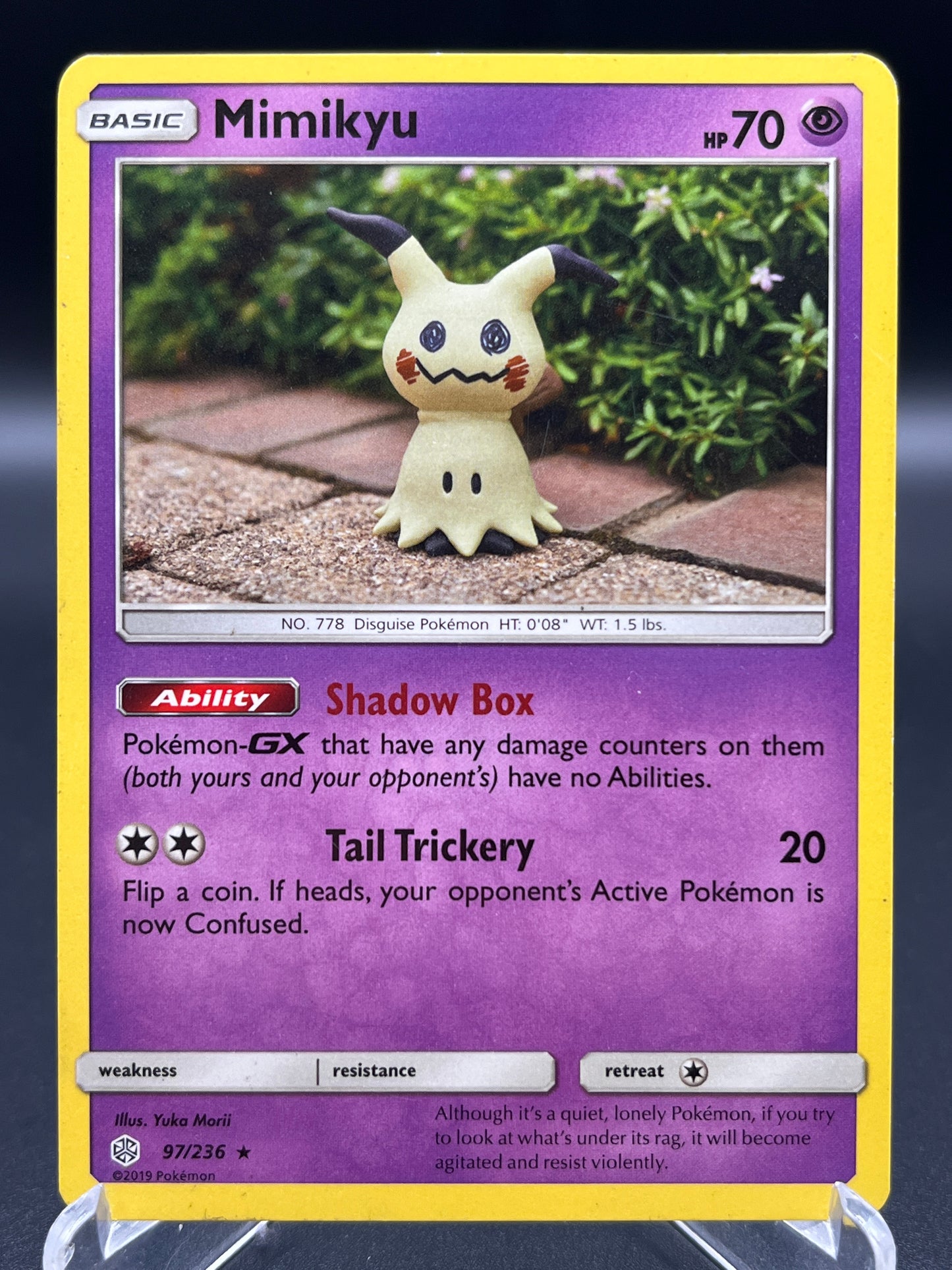 Pokemon TCG - Mimikyu - Cosmic Eclipse - 97/236