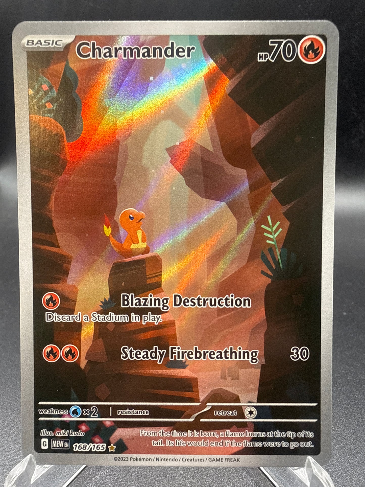 Pokémon TCG: 2023 Charmander 168/165 Scarlet & Violet 151