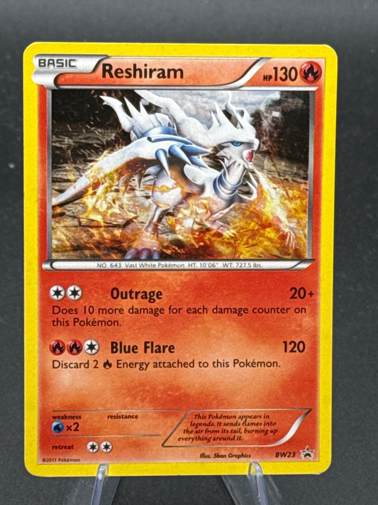 Pokémon TCG: 2011 Reshiram - BW23 - Black and White Promos
