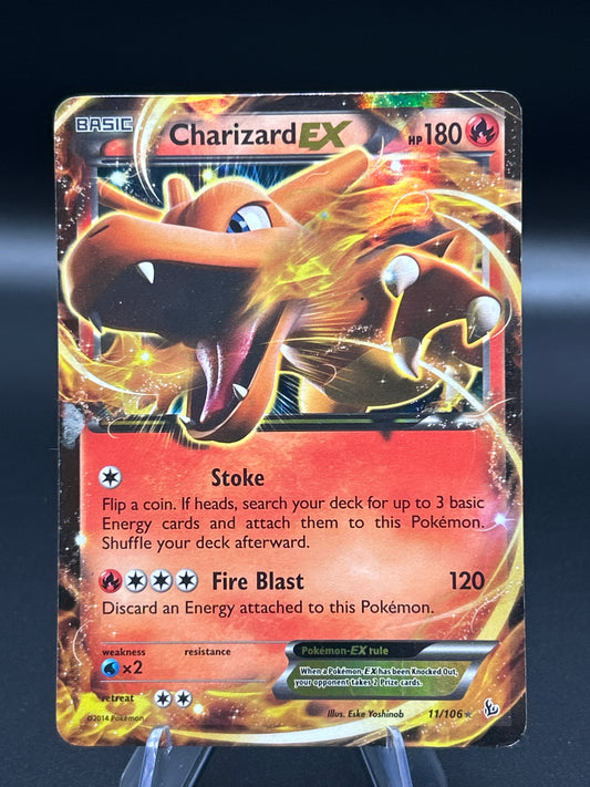 Pokémon TCG: 2014 Charizard EX 11/106 XY: Flashfire