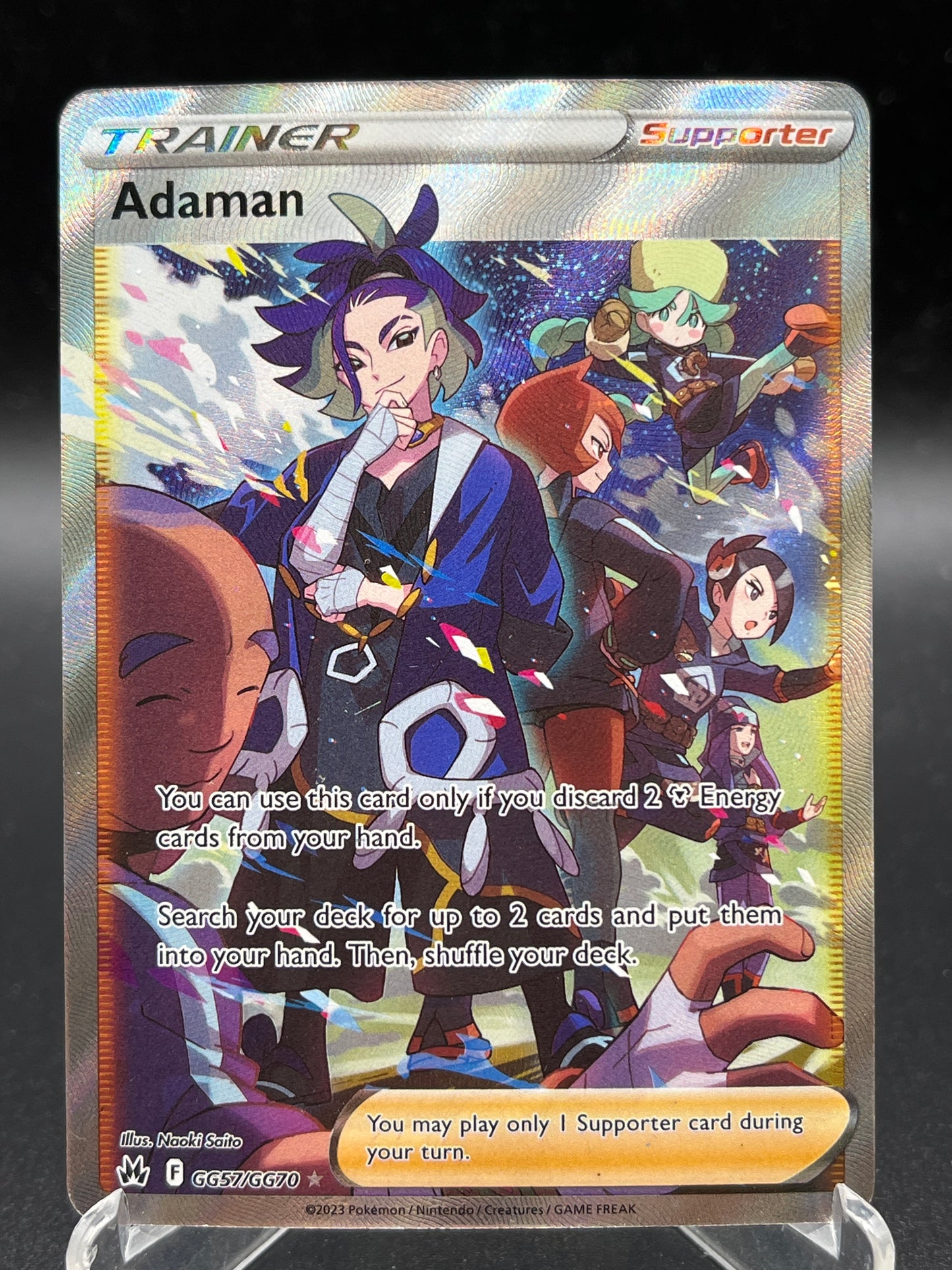 Pokémon TCG: 2023 Adaman GG57/GG70 SWSH: Crown Zenith Galarian Gallery