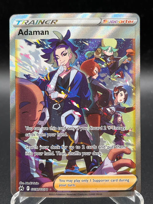 Pokémon TCG: 2023 Adaman GG57/GG70 SWSH: Crown Zenith Galarian Gallery