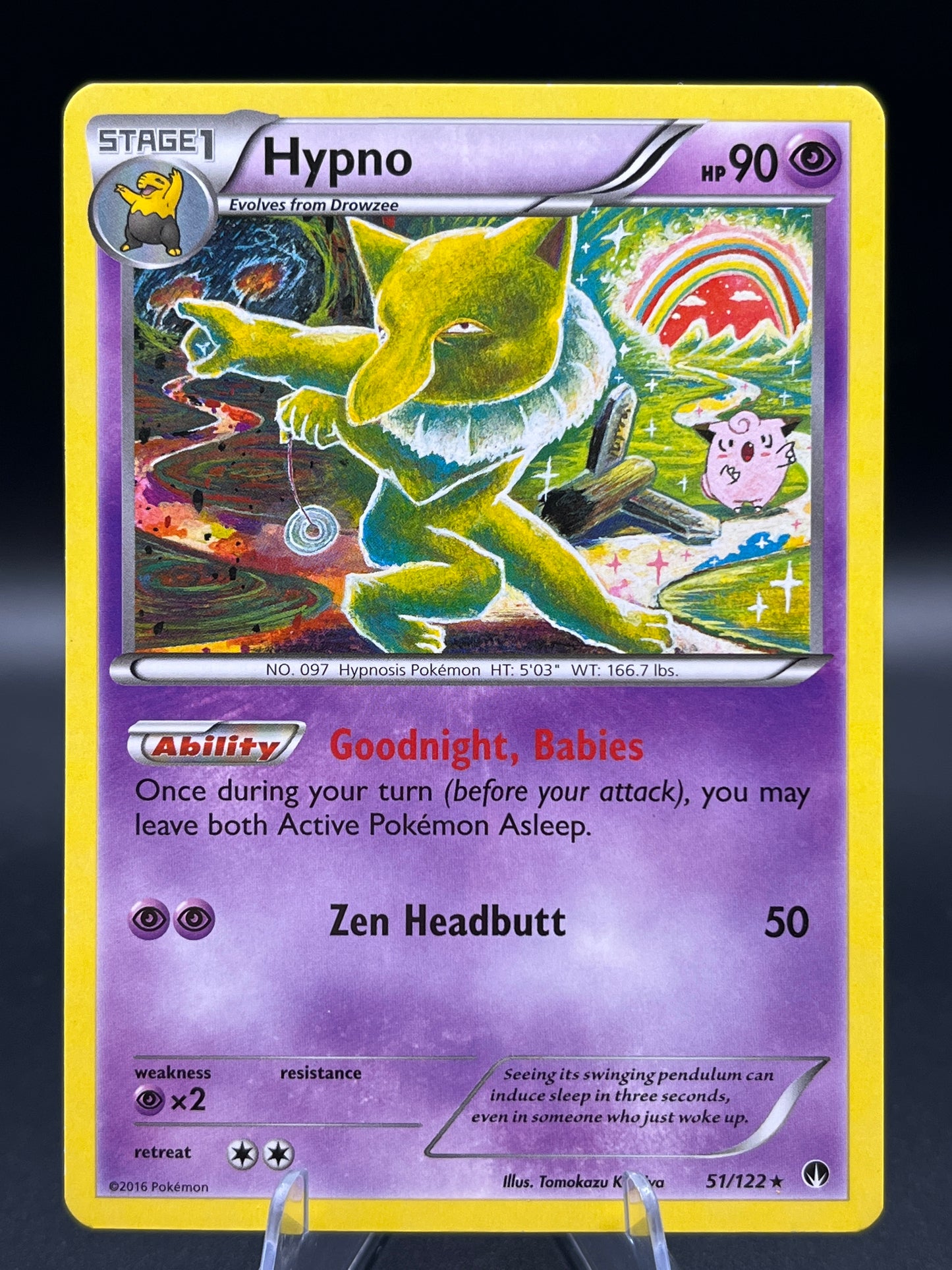 Pokémon TCG: 2016 Hypno 51/122 - XY: BREAKpoint