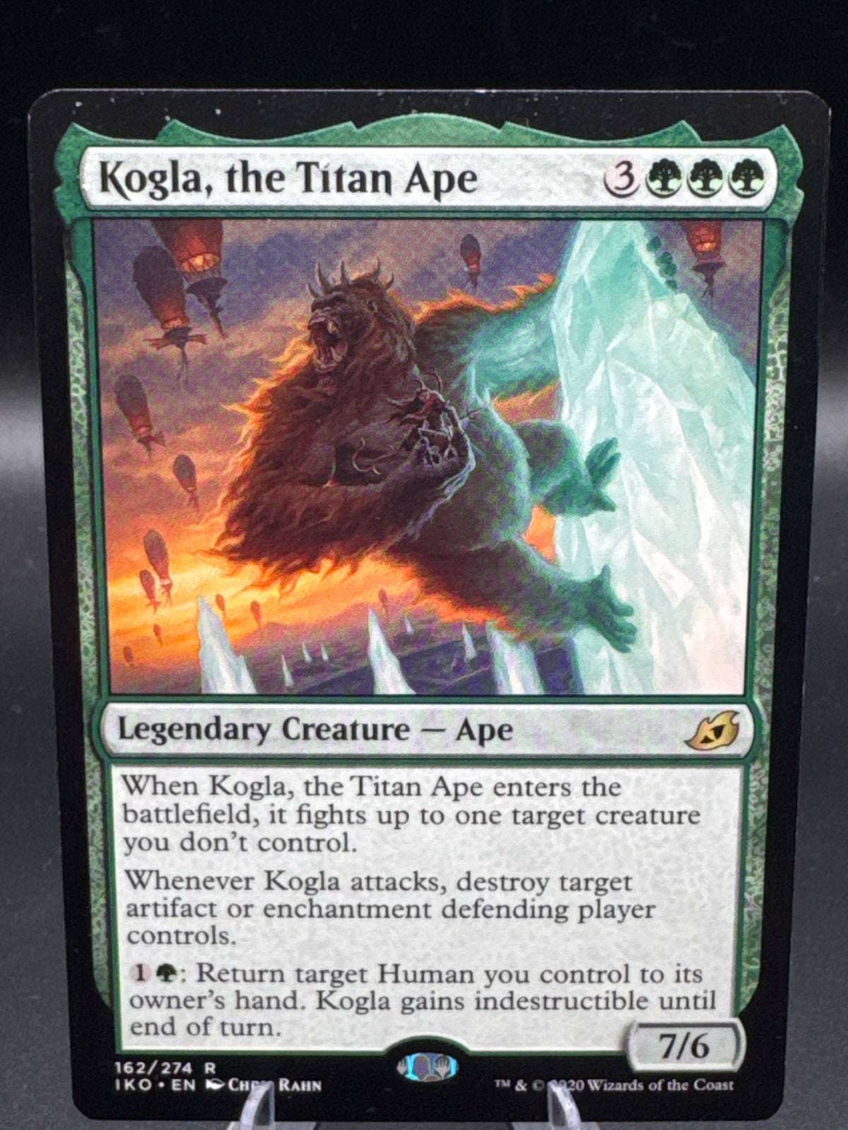 MTG TCG: 2020 Kogla, the Titan Ape - 162/274 - Ikoria: Lair of Behemoths (IKO)