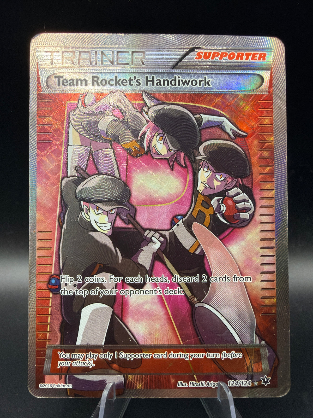 Pokémon TCG: Team Rocket's Handiwork (Full Art) - XY - Fates Collide (FCO)