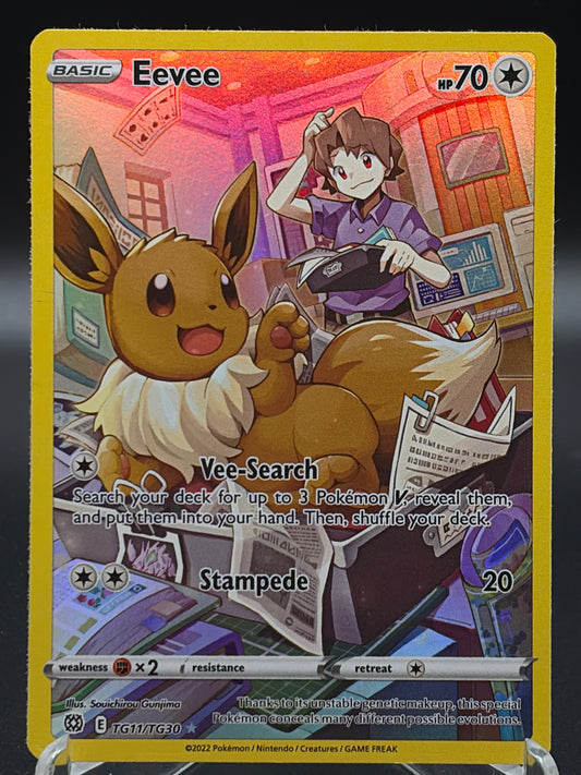 Pokémon TCG: 2022 Eevee - TG11/TG30 - SWSH: Brilliant Stars Trainer Gallery