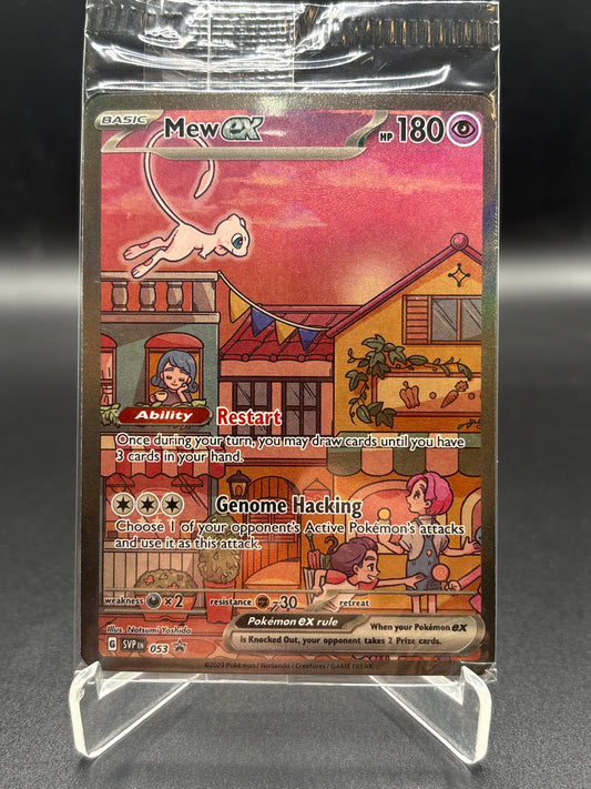 Pokémon TCG: 2023 Mew ex 053 Scarlet & Violet 151 Promo Sealed