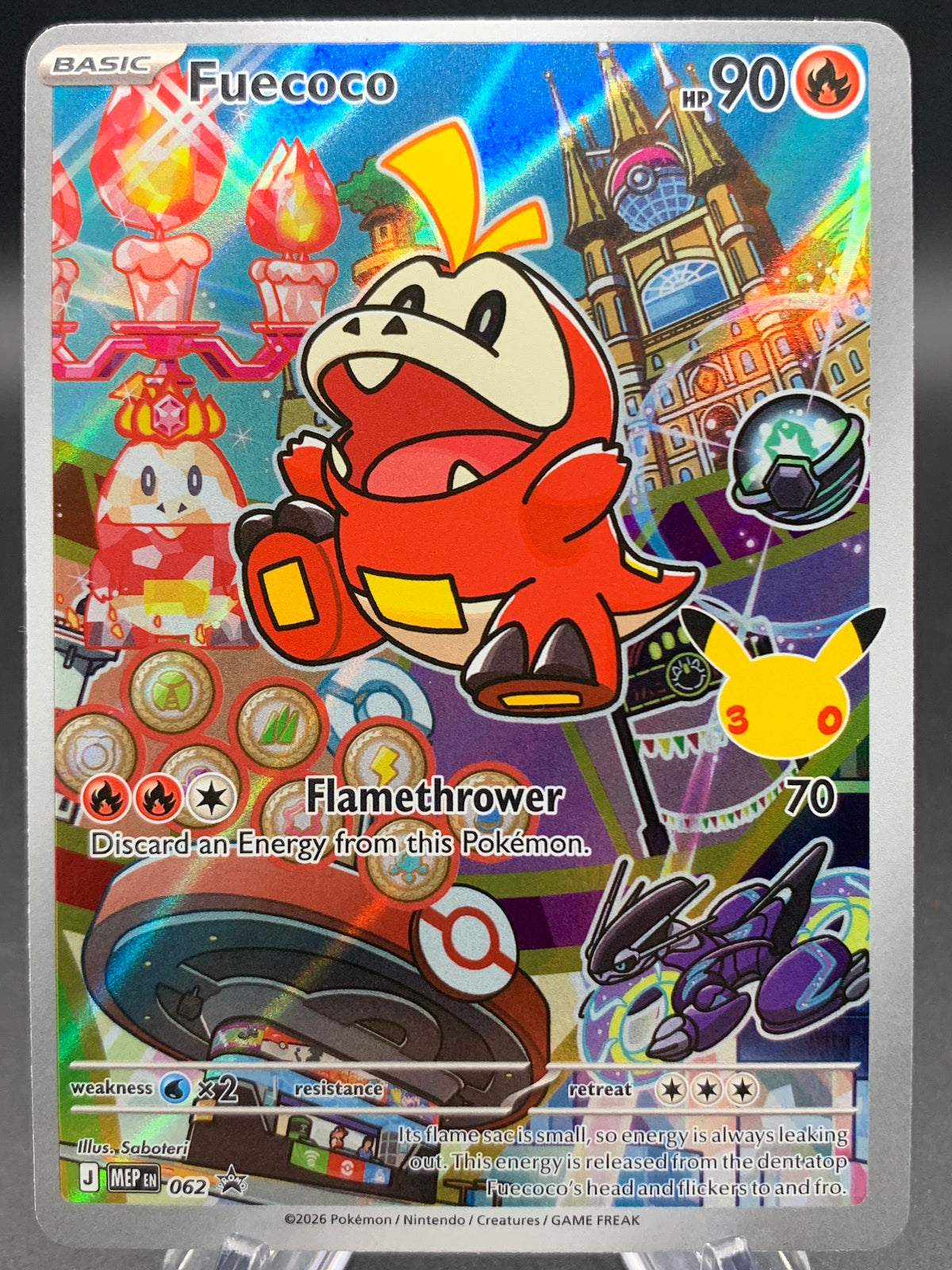 Pokémon TCG: 2026 Fuecoco - #062 - ME: Mega Evolution Promos