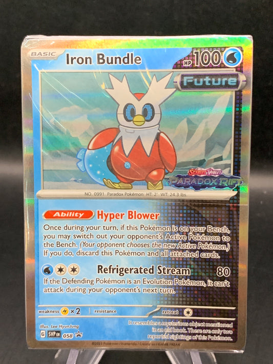 Pokémon TCG: 2023 Iron Bundle 058 SV: Paradox Rift Prerelease Promo Sealed
