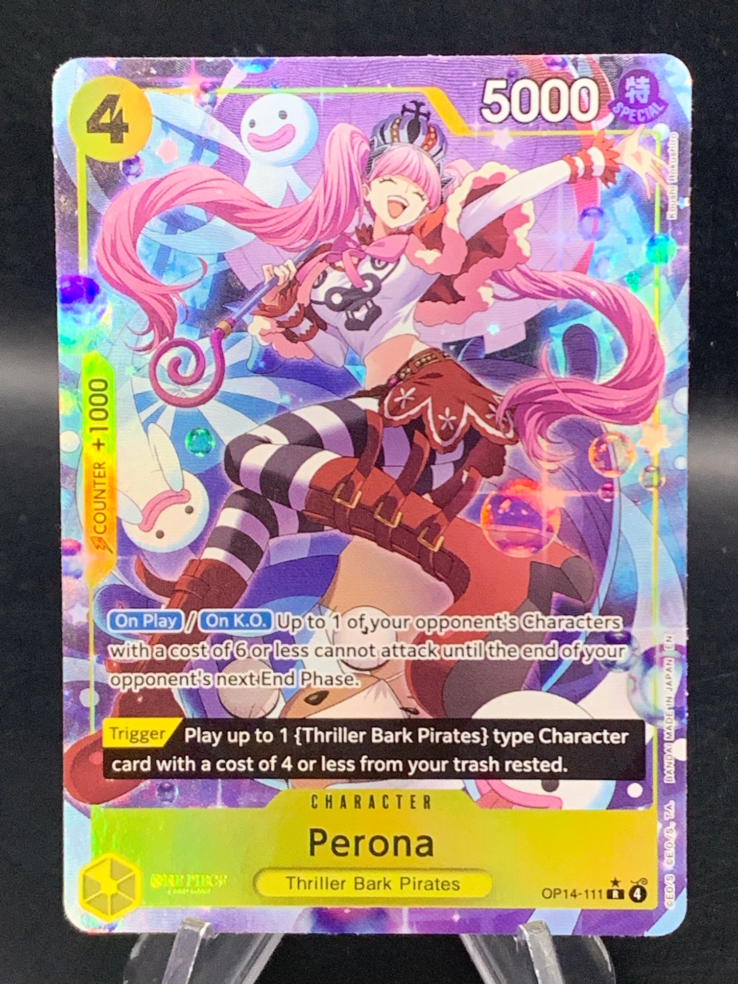 One Piece TCG: Perona - OP14-111 - The Azure Sea's Seven