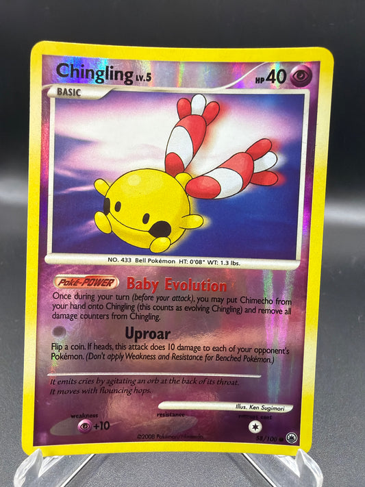 Pokémon TCG: 2008 Chingling - 58/100 - Majestic Dawn (MD)