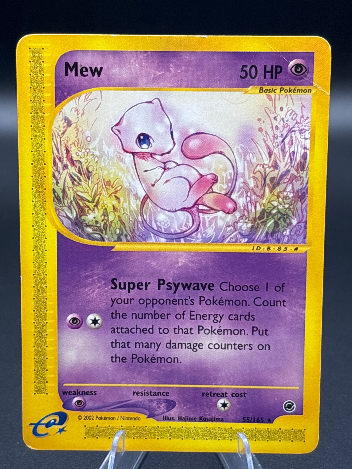 Pokémon TCG: 2002 Mew 55/165 Expedition