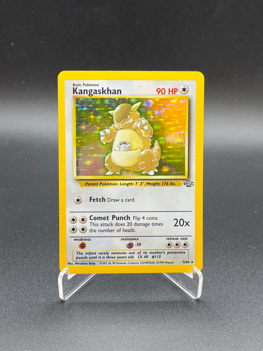 Pokémon TCG: 1999 Kangaskhan 5/64 Jungle Unlimited Holo