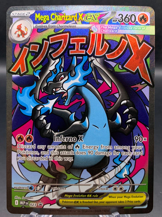 Pokémon TCG: 2025 Mega Charizard X ex - #023 - MEP: Mega Evolution Promo