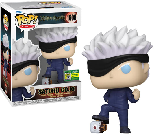 Funko POP: Funko Pop! Animation Jujutsu Kaisen Satoru Gojo Vinyl #1608 (San Diego Comic Con 2024)