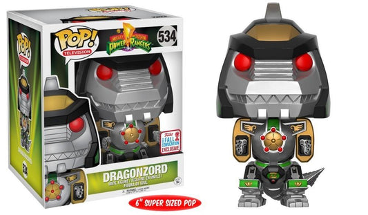 Funko PoP! Television: Mighty Morphin Power Rangers - Dragonzord 534 (2017 Fall Convention Exclusive)