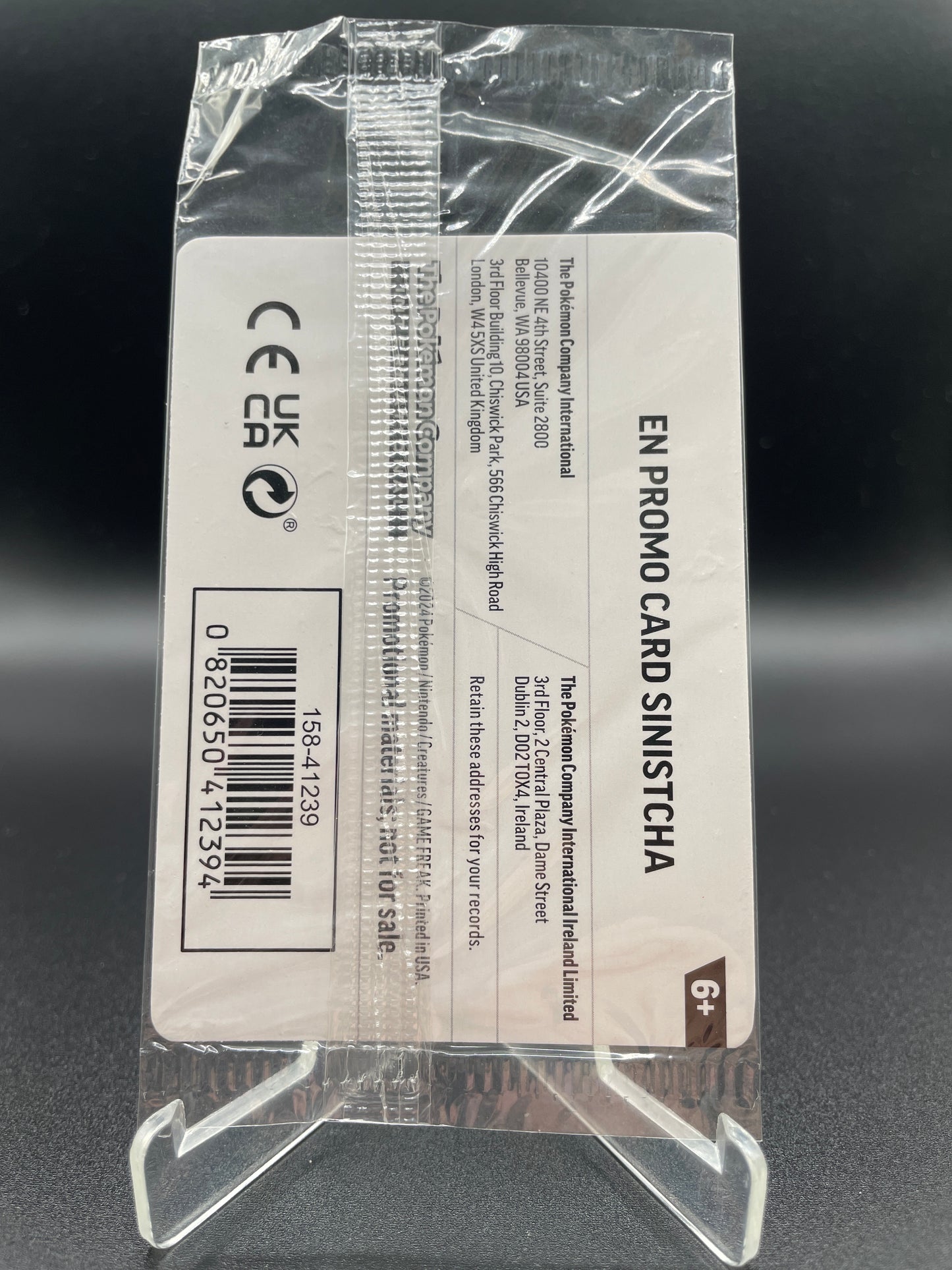 Pokémon TCG: 2024 Sinistcha 022/167 S&V: Twilight Masquerade Best Buy Promo