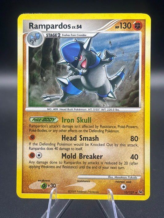 Pokémon TCG: 2009 Rampardos (13/127) - Platinum (PL) Holo Rare