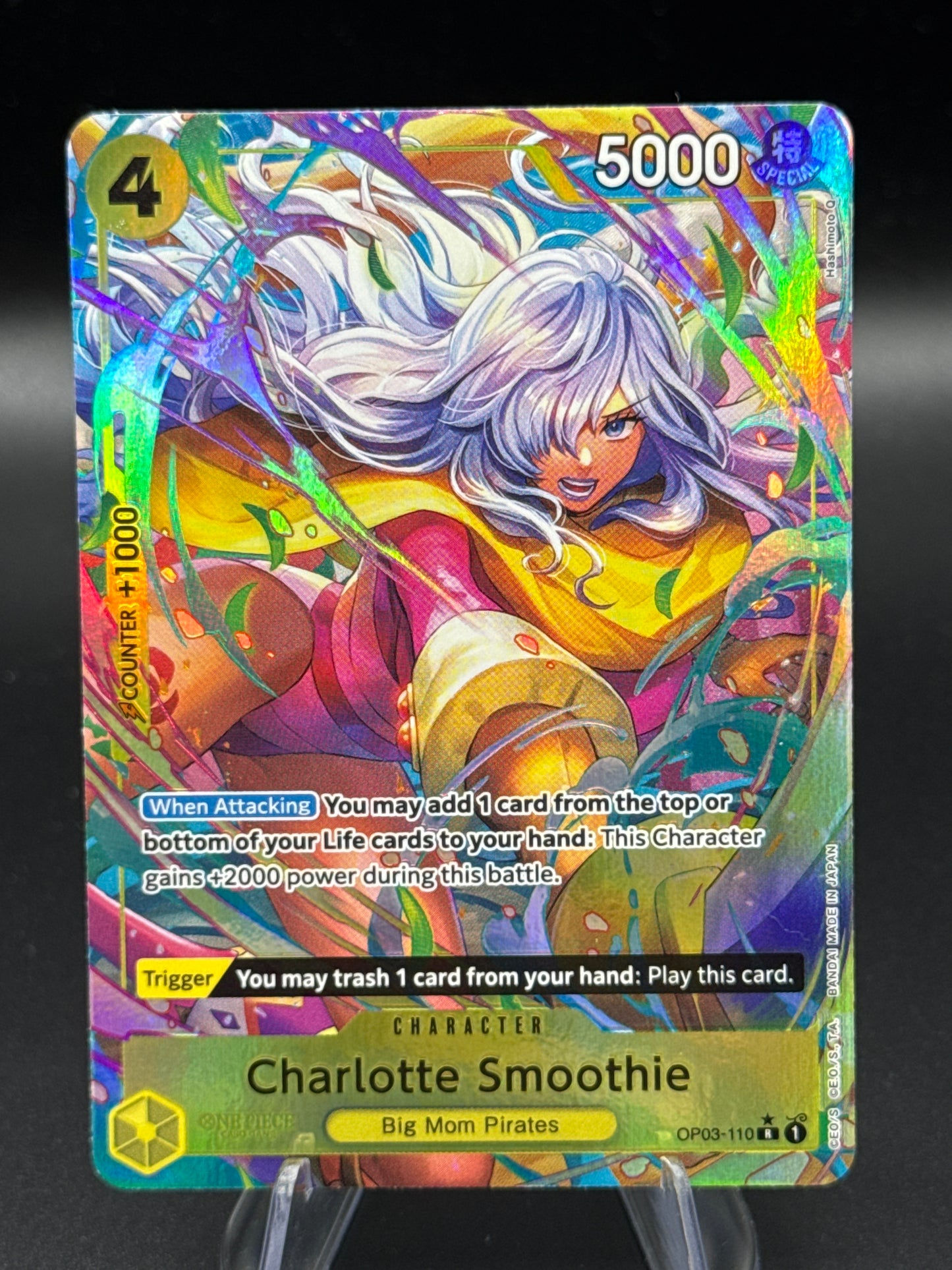 One Piece TCG: Charlotte Smoothie OP03-110 Premium Booster - The Best