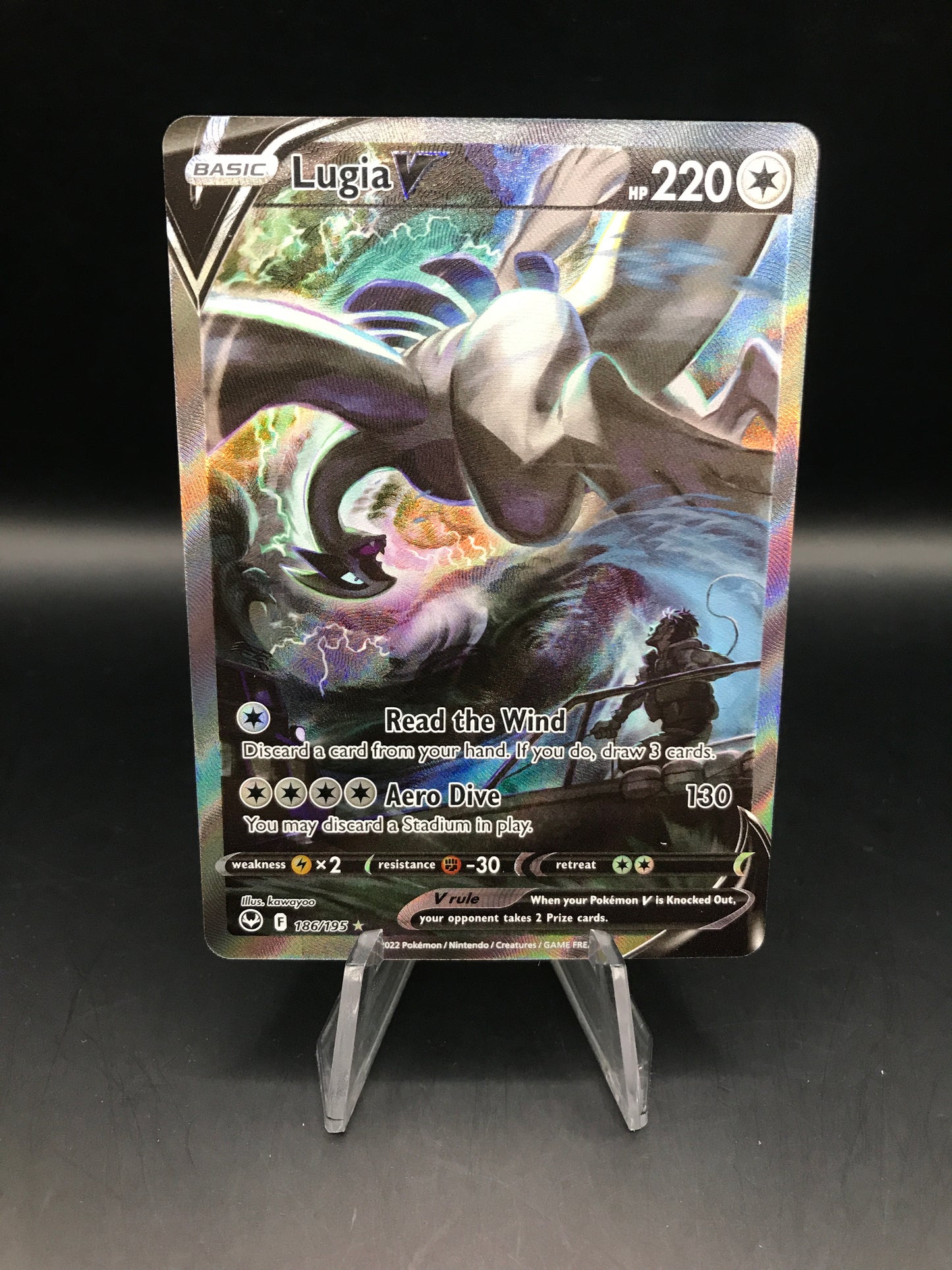 Pokémon TCG: 2022 Lugia V 186/195 S&S: Silver Tempest Alt Art