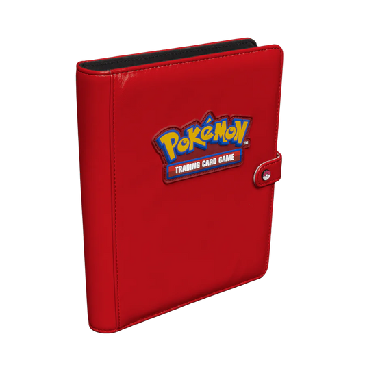 Ultra Pro: Pokemon - Premium Red 4-Pocket Snap Binder