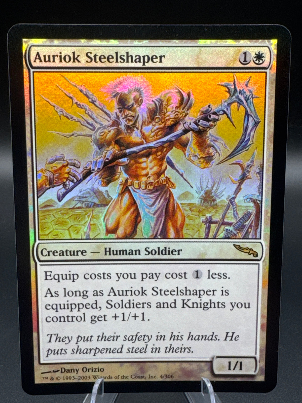 Magic The Gathering: Auriok Steelshaper - Mirrodin (MRD)