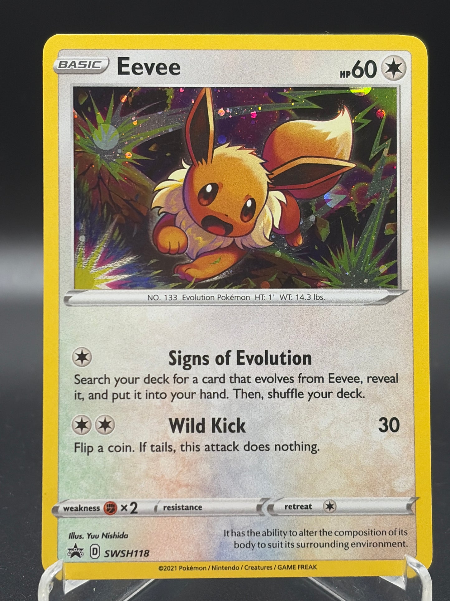 Pokémon TCG: 2021 Eevee - SWSH118 - SWSH: Sword & Shield Promos