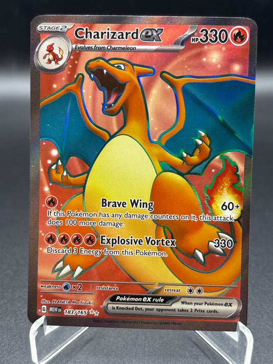 Pokémon TCG: 2023 Charizard ex - 183/165 - Scarlet & Violet 151