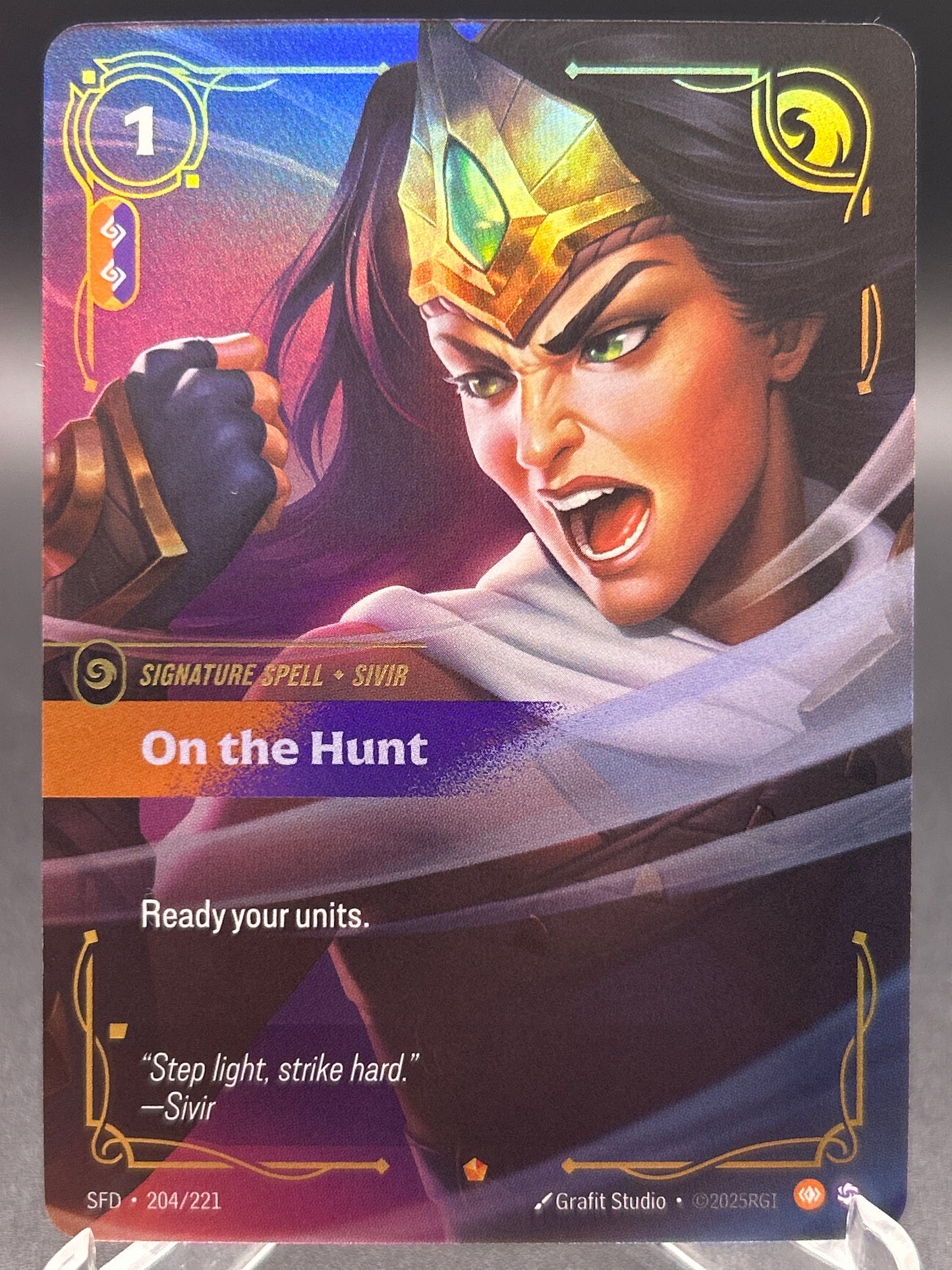 Riftbound TCG: 2026 On the Hunt - 204/221 - SFD: Spiritforged
