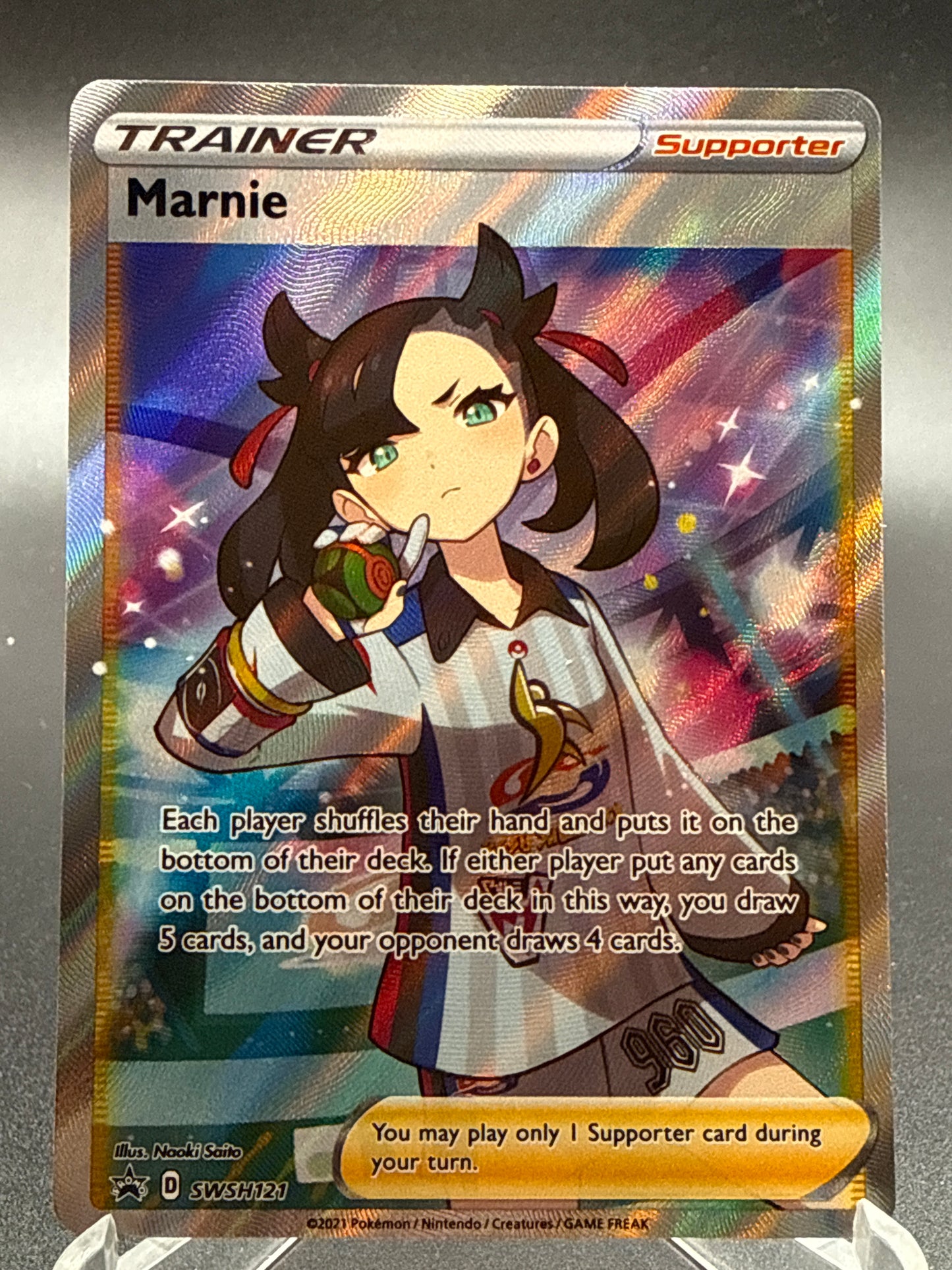 Pokémon TCG: 2021 Marnie SWSH121 SWSH: Promo