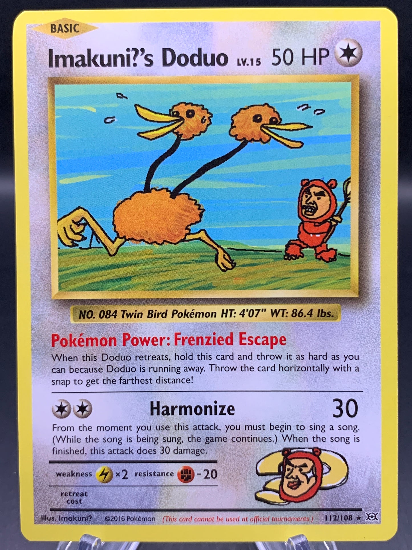 Pokémon TCG: 2016 Imakuni?'s Doduo - 112/108 - Evolutions