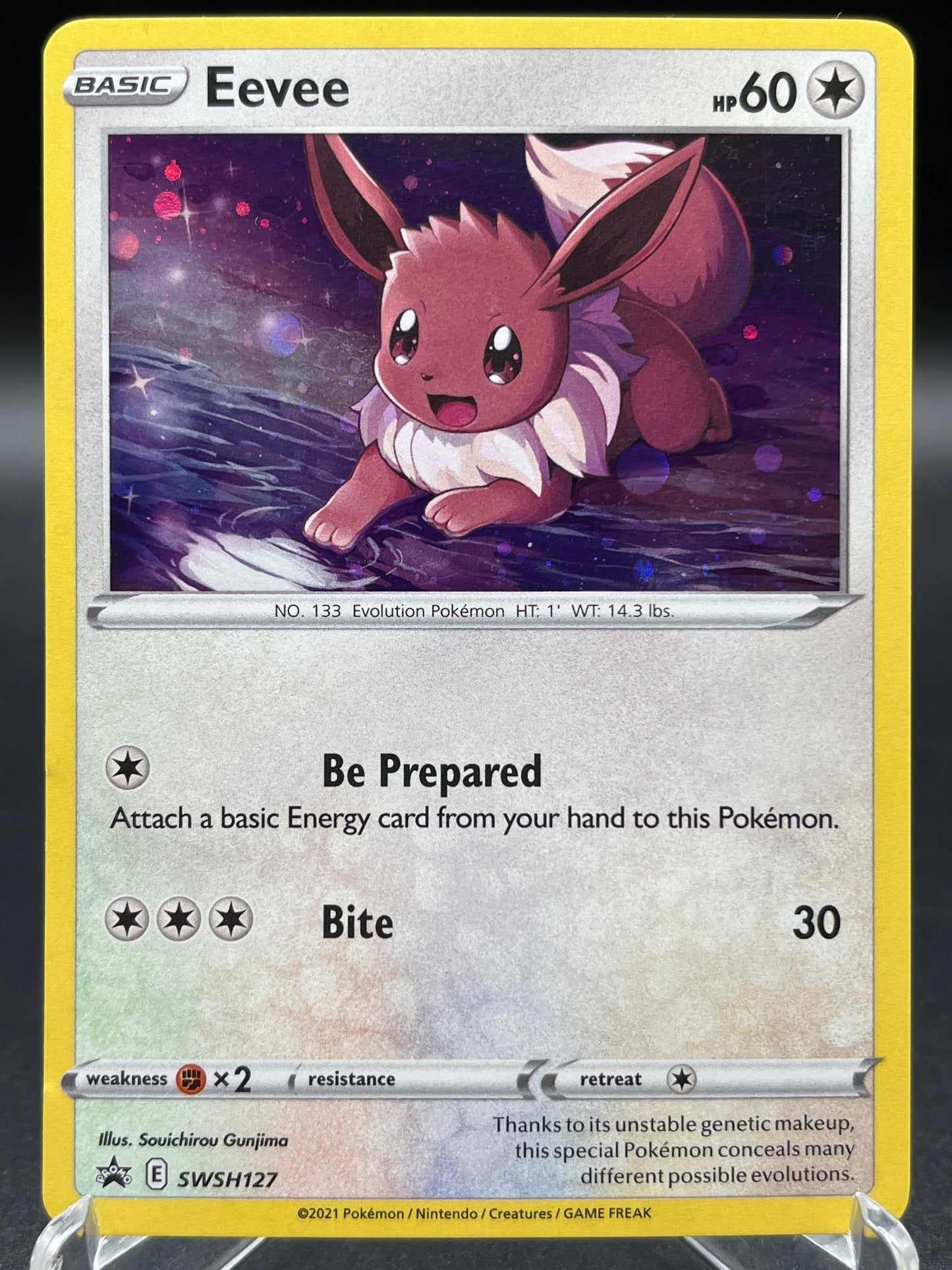 Pokémon TCG: 2021 Eevee - SWSH127 - SWSH: Sword & Shield Promo Cards (SWSD)