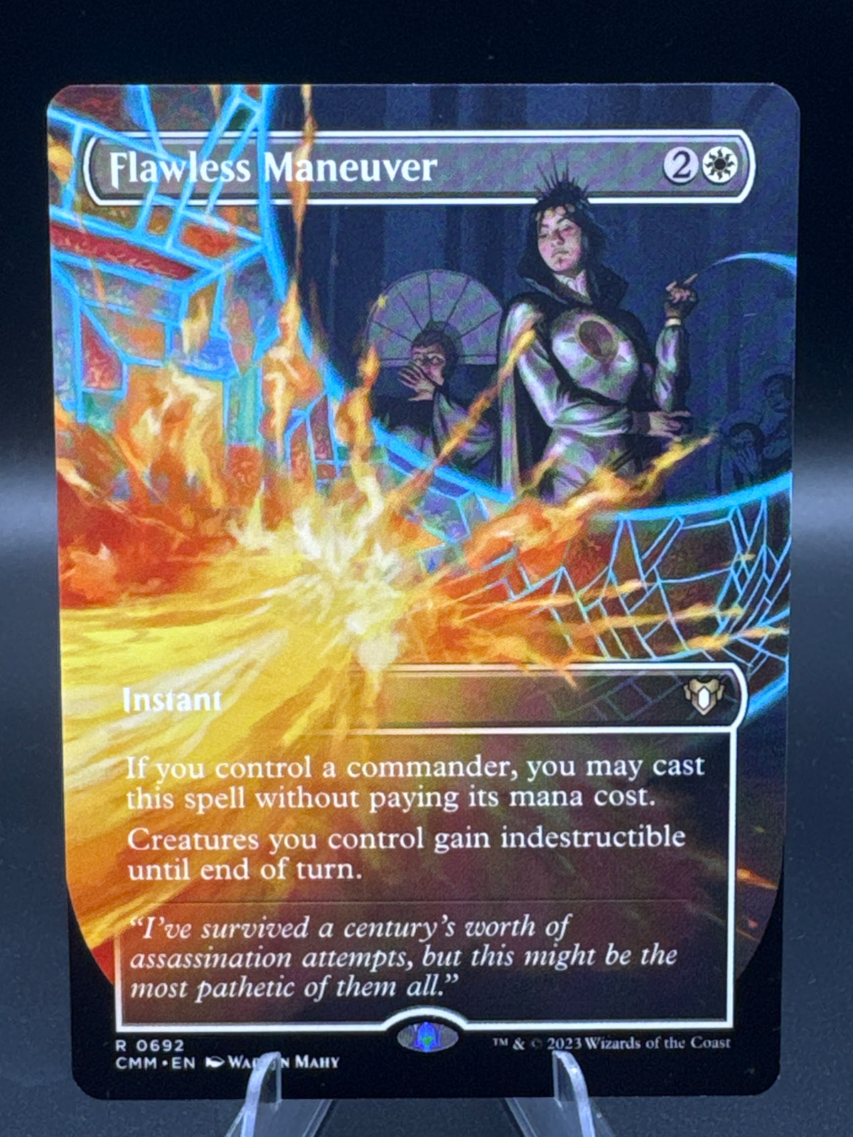 Magic The Gathering: 2023 Flawless Maneuver (Borderless) - 692 - Commander Masters (CMM)