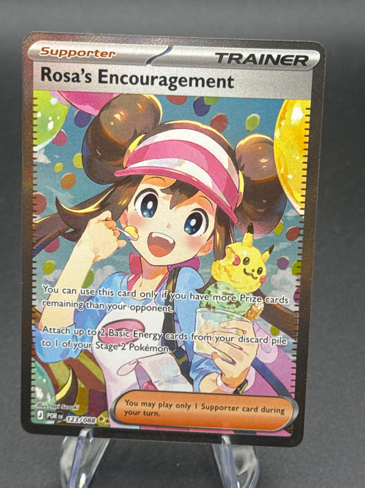 Pokémon TCG: 2026 Rosa's Encouragement 123/088 - ME03: Perfect Order
