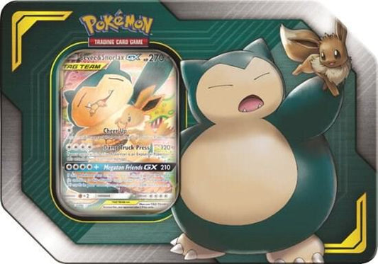 Pokémon TCG: TAG TEAM Tin [Eevee & Snorlax GX] - SM - Team Up (SM9)