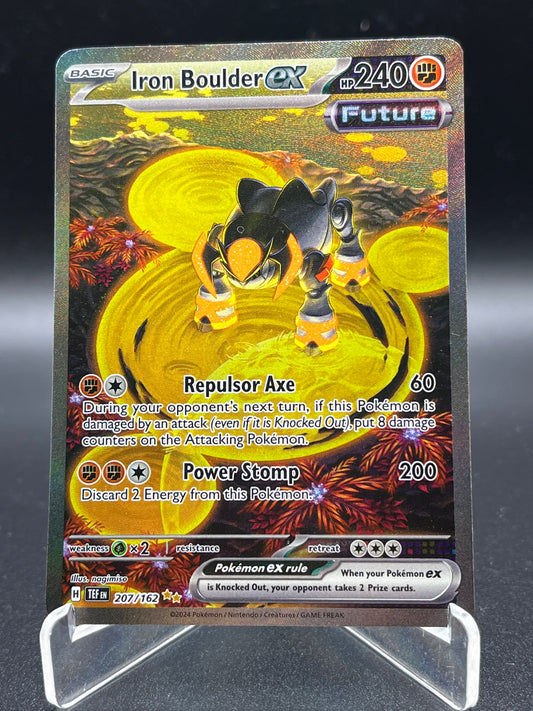 Pokémon TCG: 2024 Iron Boulder ex 207/162 S&V: Temporal Forces