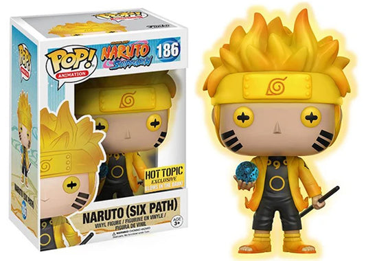 Funko PoP! Animation: Naruto Shippuden - Naruto (Six Path) 186 - Hot Topic Exclusive