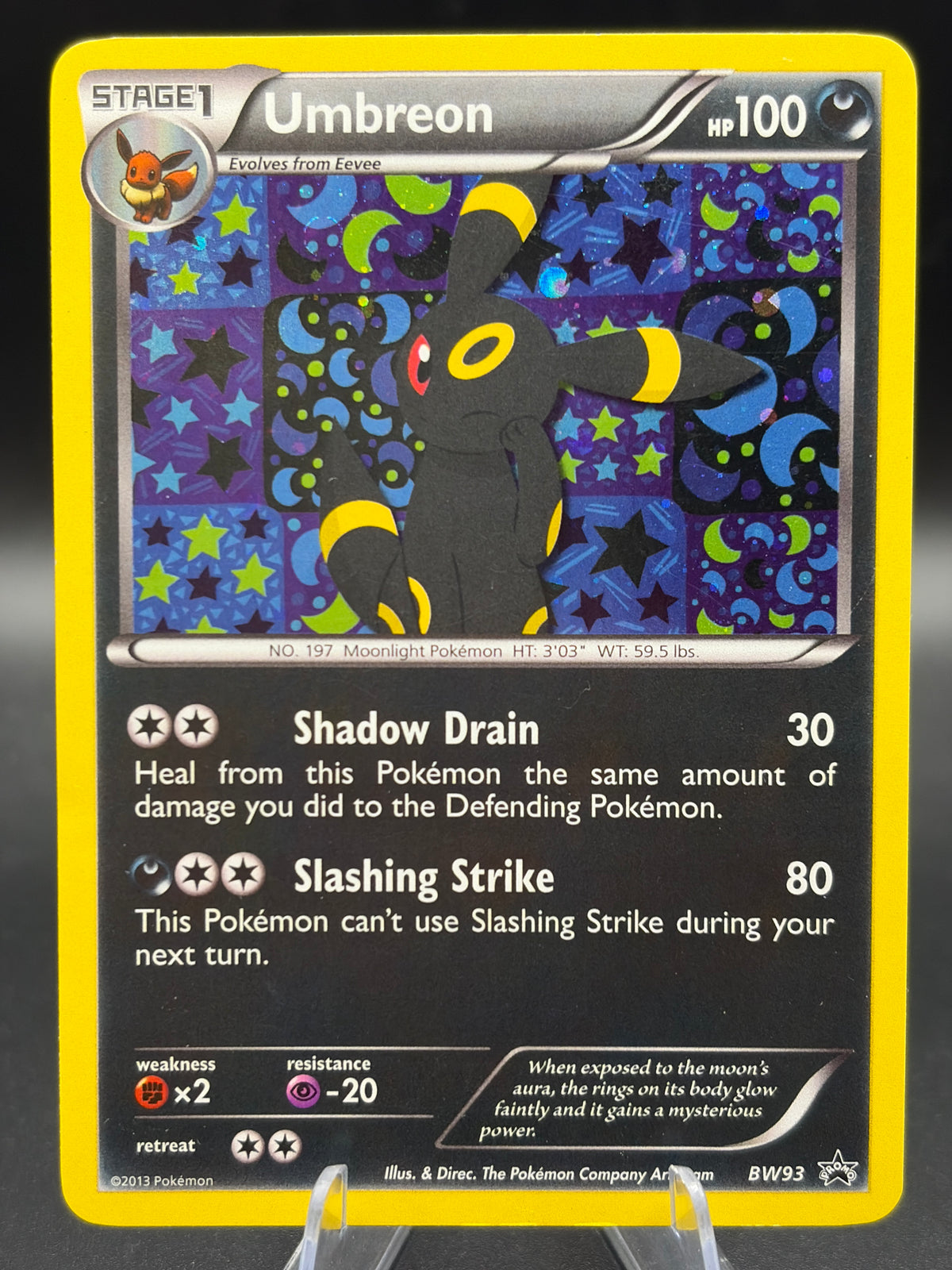 Pokémon TCG: 2013 Umbreon - BW93 - BW: Black & White Promos