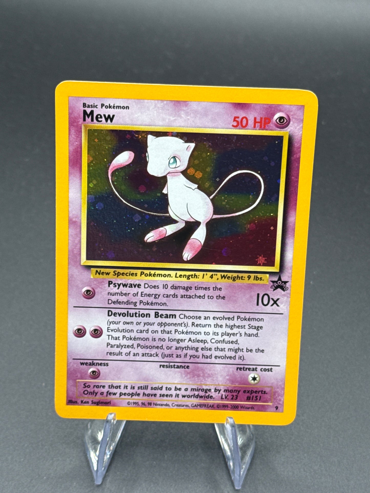 Pokémon TCG: 1999 - Mew #9 WoTC Promo