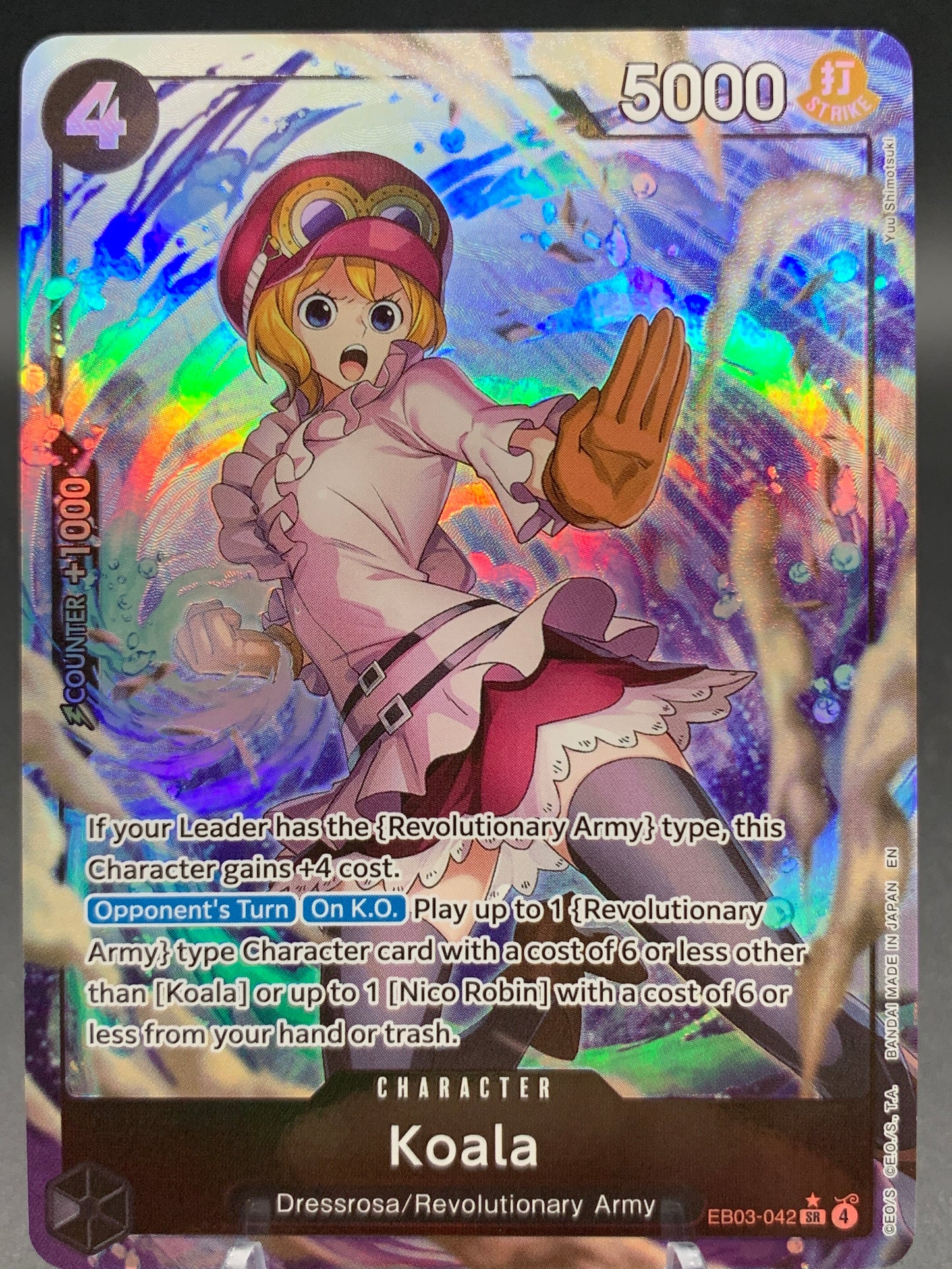 One Piece TCG: 2026 Koala - EB03-042 - Extra Booster: Heroines Edition