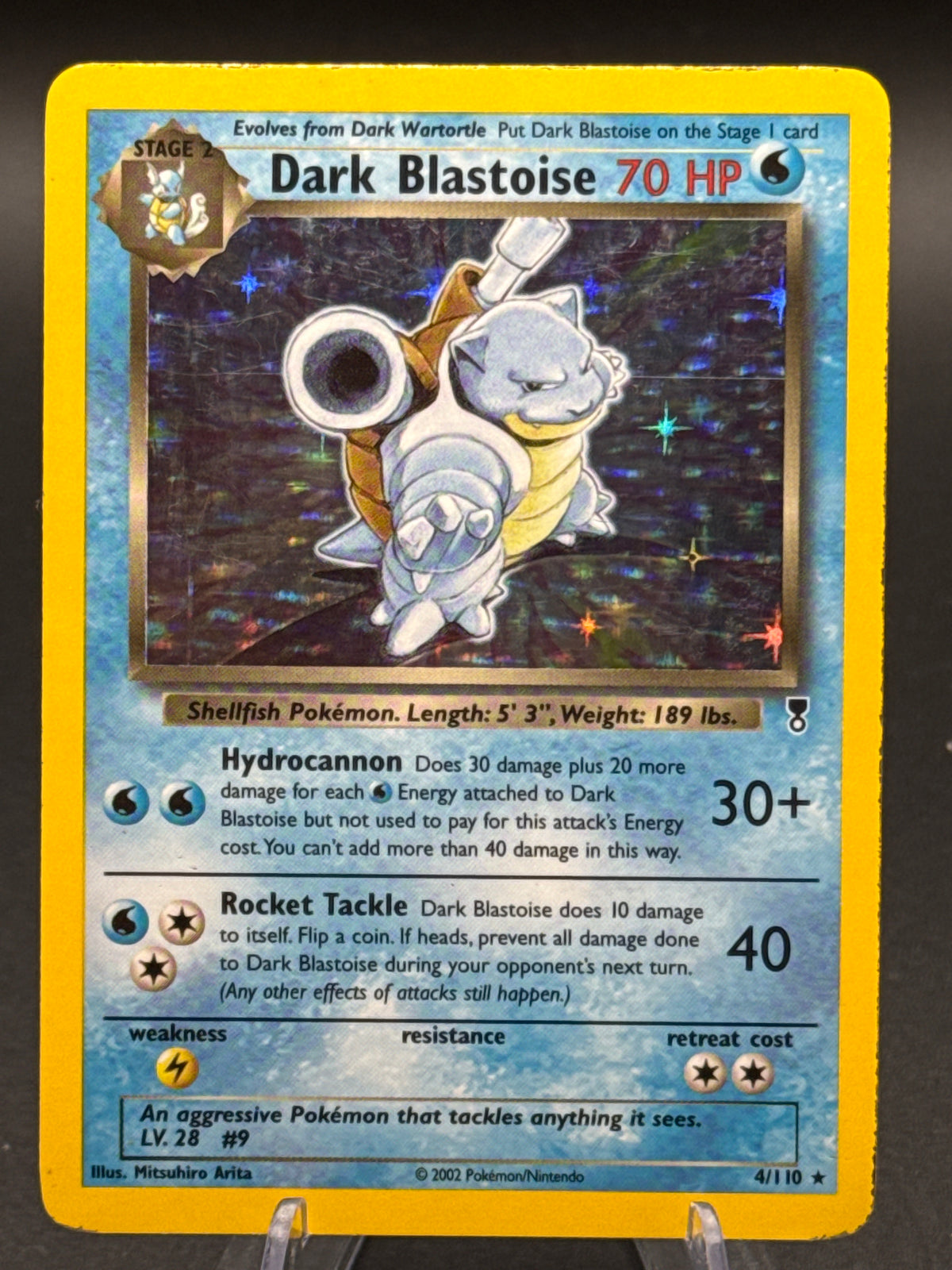Pokémon TCG: 2002 Dark Blastoise - 4/110 - Legendary Collection