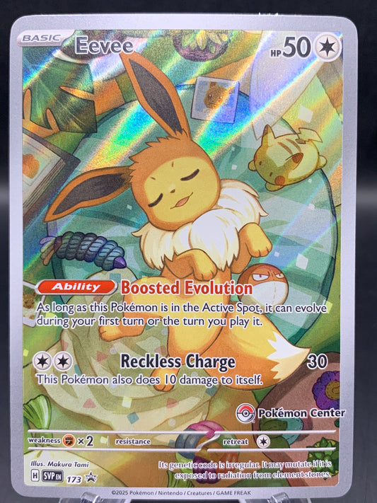 Pokémon TCG: 2024 Eevee - #173 - (Pokemon Center Exclusive) SV: Scarlet & Violet Promos