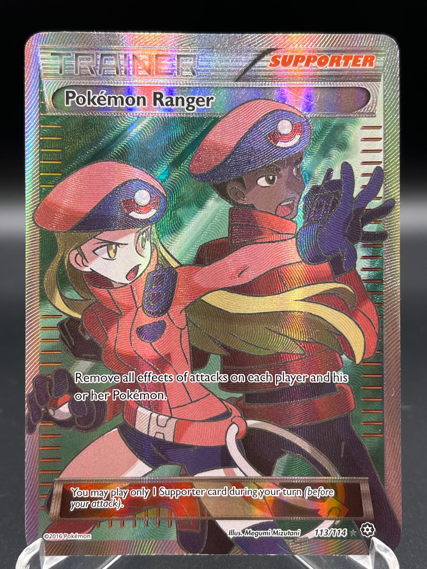 Pokémon TCG: 2016 Pokemon Ranger 113/114 - XY: Stream Siege