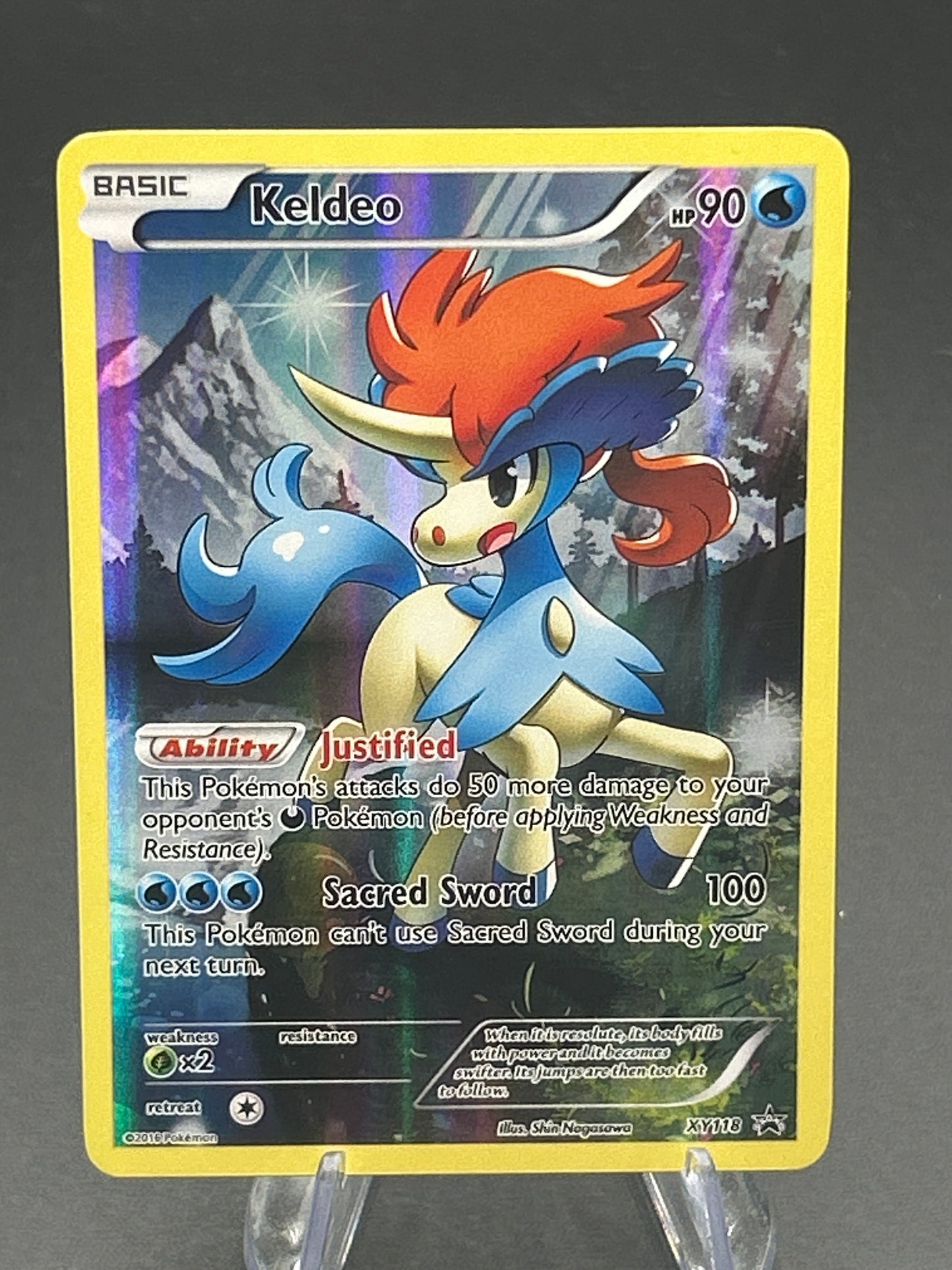 Pokémon TCG: 2016 Keldeo - XY118 - XY Promos