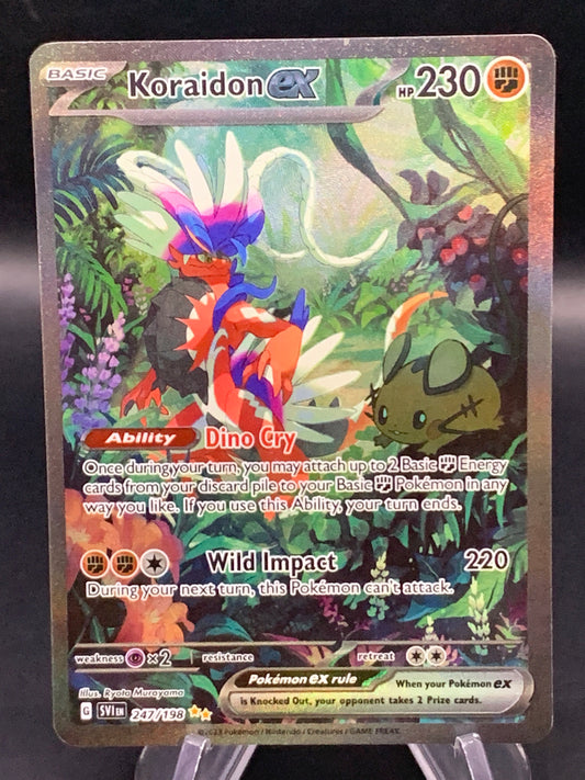 Pokémon TCG: 2023 Koraidon ex - 247/198 - SV: Scarlet & Violet Base Set